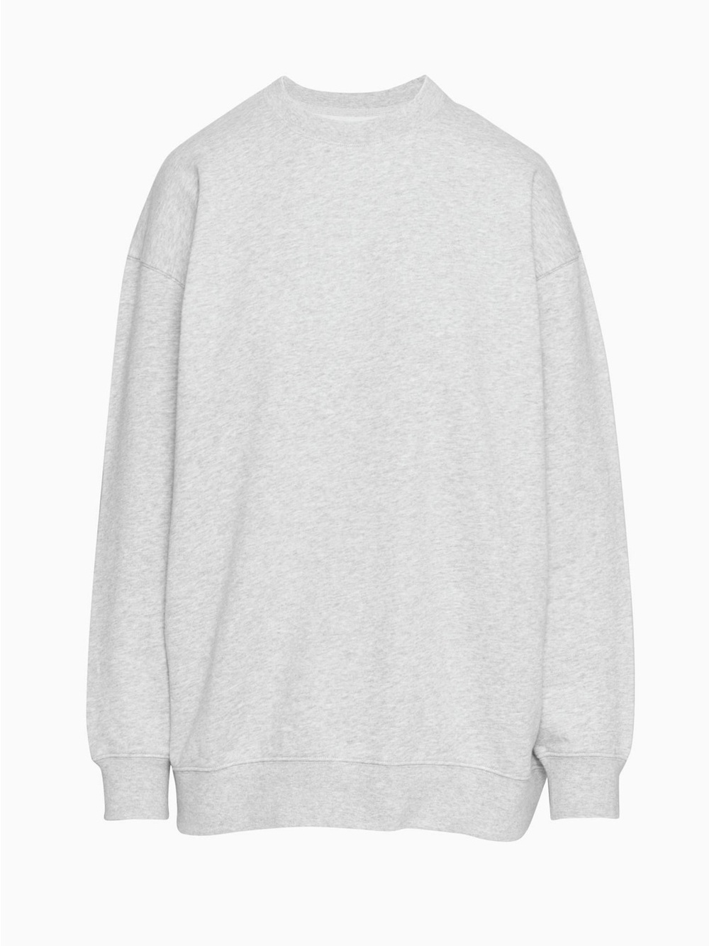 Aritzia Community Oversized Crew Sweatshirt Size 3 - Heather Chrome